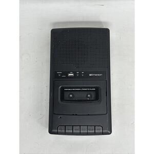 Emerson EPC 3000 Portable Cassette Player W Recording AM FM Radio Speaker WORKS